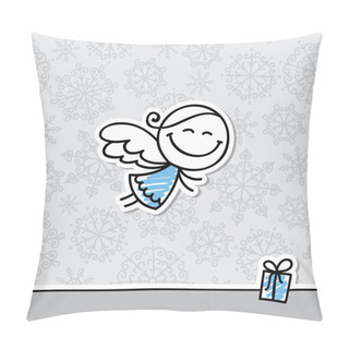 Personality  Christmas Card Pillow Covers