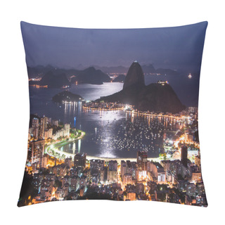 Personality  View By Sunset In Rio De Janeiro Pillow Covers