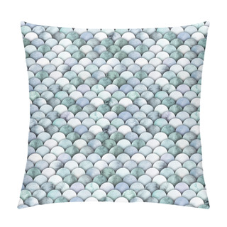 Personality  Watercolor Pattern With Scales Pillow Covers