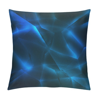 Personality  Sapphire Crystal Texture Pillow Covers