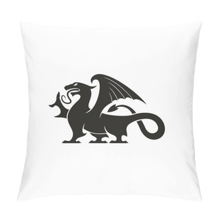 Personality  Dragon Gryphon Isolated Heraldry Beast Animal Pillow Covers