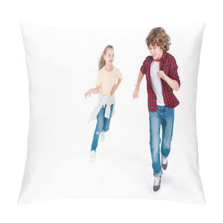 Personality  Kids Playing In Play Catch-up Pillow Covers