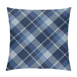 Personality  Tartan Scotland Seamless Plaid Pattern Vector. Retro Background  Pillow Covers