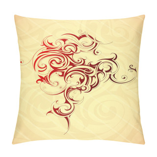 Personality  Artistic Tattoo Shape Pillow Covers