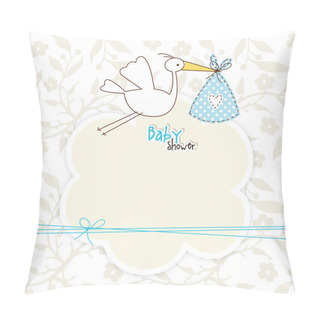 Personality  Baby Shower Card With Copy Space Pillow Covers