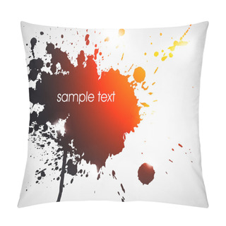Personality  Abstract Grunge Background Design Pillow Covers