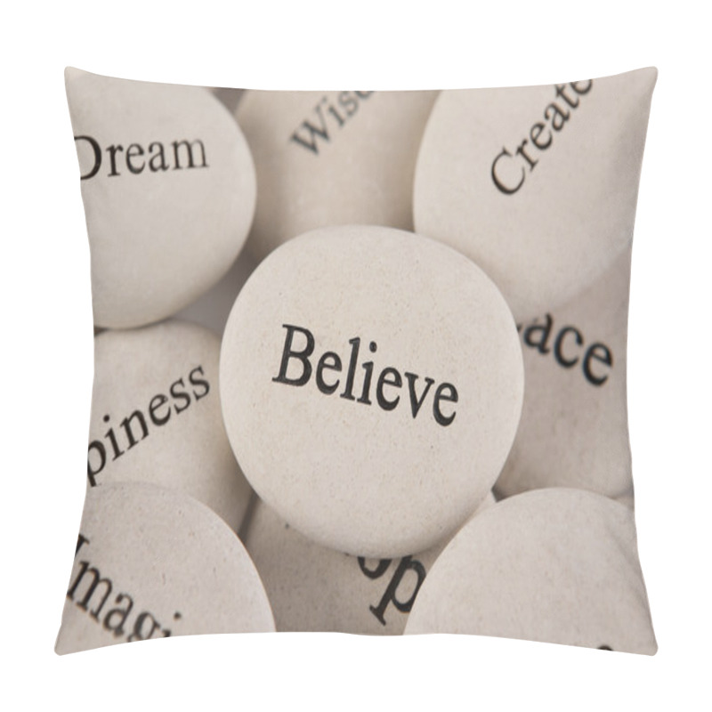 Personality  Inspirational Stones Pillow Covers