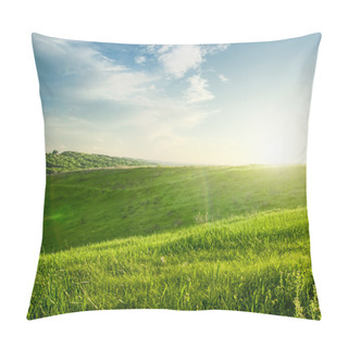 Personality  Landscape On Sunset Pillow Covers