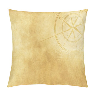 Personality  Vintage Journey Background Pillow Covers
