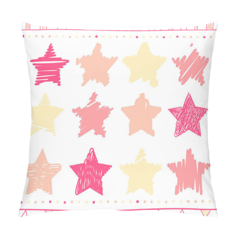 Personality  Vector Set Of Scribble Elements Pillow Covers