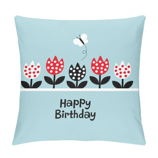 Personality  Vector Floral Backgrounds Design Pillow Covers