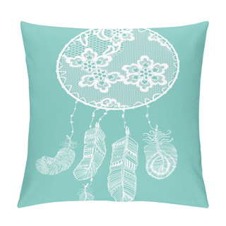 Personality  Abstract Decoration Lacy Dream Catcher. Pillow Covers