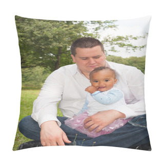 Personality  Father And Daughter Pillow Covers