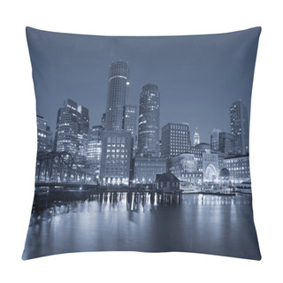 Personality  Boston. Pillow Covers