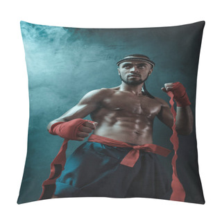Personality  Muay Thai Athlete Pillow Covers