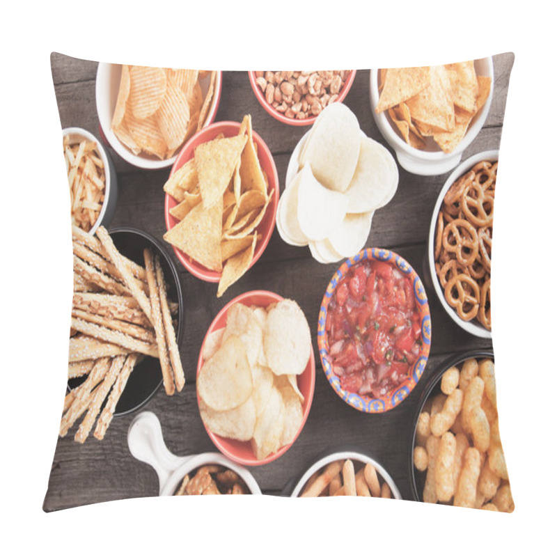 Personality  Salty Snacks Pillow Covers