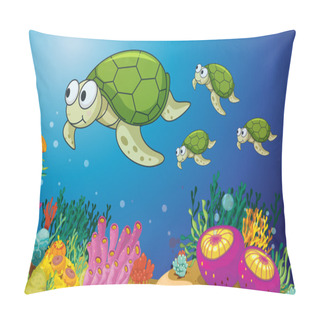 Personality  Turtles Pillow Covers
