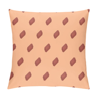 Personality  Colored Background With Different Accessories Pillow Covers