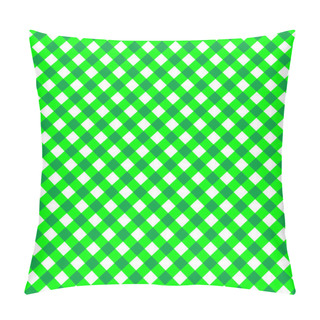 Personality  Green Seamless Mesh Pillow Covers