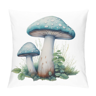 Personality  Mushroom Fungi Toadstools Nature Botanical Illustration Clipart. Enchanting Fungi Toadstool Whimsical Illustration Nature Sublimation For Decorations, Journal, Planner, T-shirt. Pillow Covers