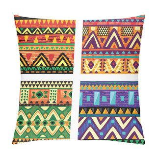 Personality  Seamless Tribal Texture Pillow Covers