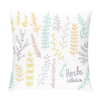 Personality  Watercolor Hand Illustrated Floral Pattern Pillow Covers