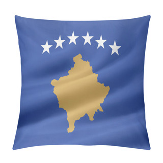 Personality  Flag Of Kosovo Pillow Covers