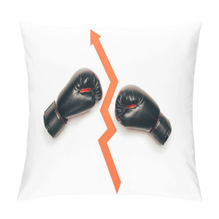 Personality  Black Boxing Gloves  Pillow Covers