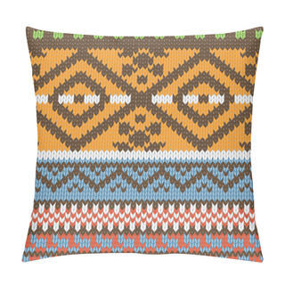Personality  Knitted Pattern Vector Pillow Covers