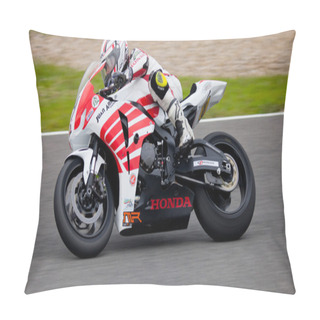 Personality  Steve Trujillo Pilot Of Stock Extreme In The CEV Pillow Covers