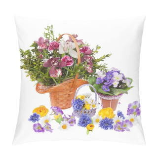 Personality  Many Flowers Pillow Covers