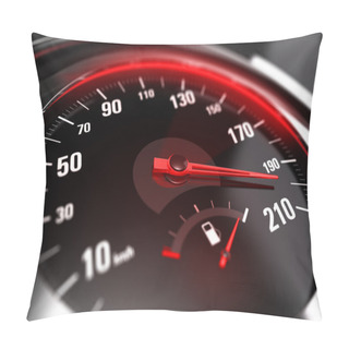 Personality  Excessive Speeding Careless Driving Concept Pillow Covers