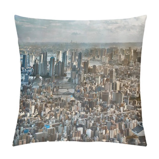 Personality  Tokyo Downtown View From High Above Pillow Covers