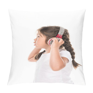 Personality  Asian Kid Listening Music  Pillow Covers