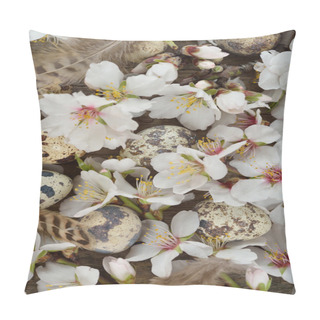 Personality  Flowering Branches And Eggs Pillow Covers