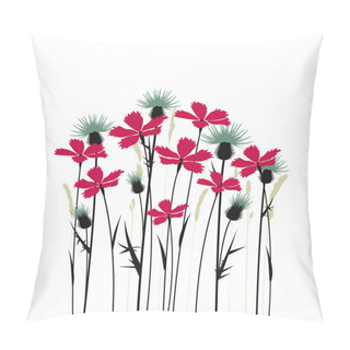 Personality  Flowers Pillow Covers