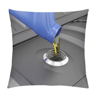 Personality  Motor Oil Pillow Covers