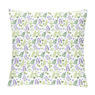 Personality  Seamless Floral Pattern. Watercolor Graphics. Vector. Pillow Covers