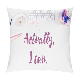 Personality  Tasty Donut And Keyboard Pillow Covers