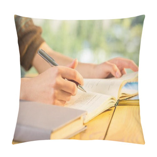 Personality  Writing. Pillow Covers