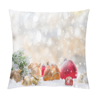 Personality  Abstract Christmas Background Pillow Covers