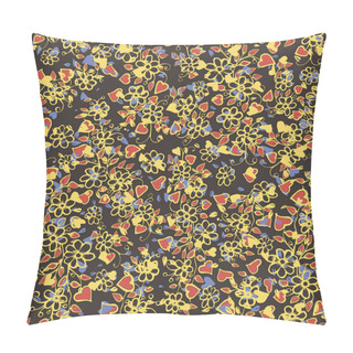 Personality  Floral Seamless Pattern  Pillow Covers