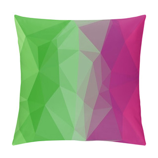 Personality  Multicolored Minimal Background With Poly Pattern Pillow Covers
