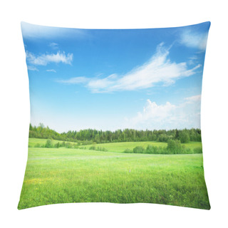 Personality  Field Of Grass And Perfect Sky Pillow Covers