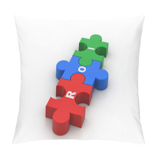 Personality  Return On Investment Business Concept Pillow Covers