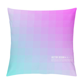 Personality  Abstract  Vector Background. Pillow Covers