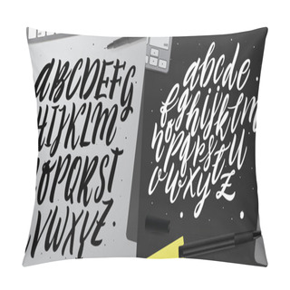 Personality  Hand Lettering And Custom Typography. Pillow Covers