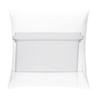 Personality  White Plastic Box For Your Design And Logo. Pillow Covers