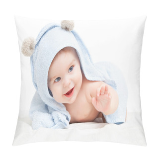 Personality  Cute Crawling Baby Pillow Covers