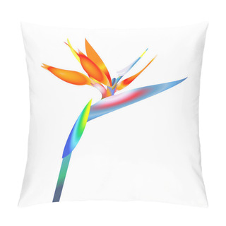 Personality  Bird Of Paradise Flower Pillow Covers